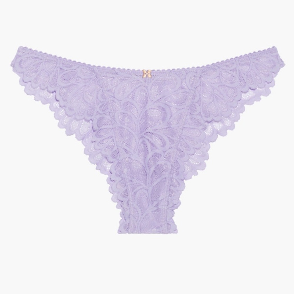 NWT Savage Not Sorry High Leg Lace Brazilian